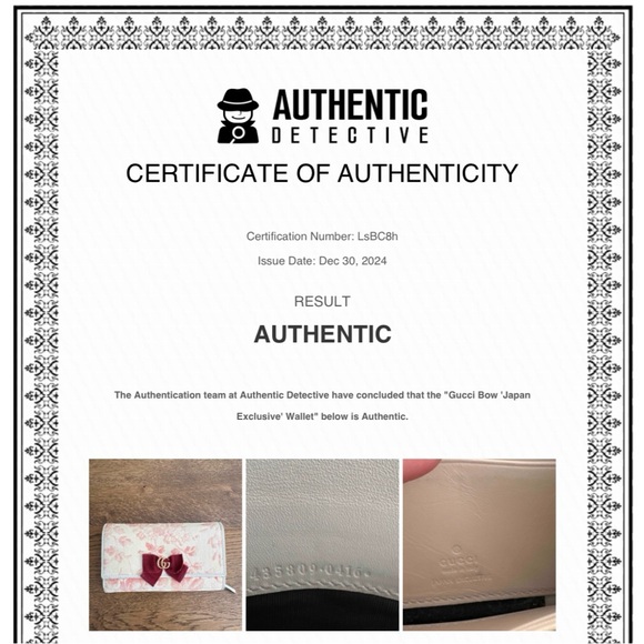 GUCCI Marmont Herbarium Japan Exclusive Long Bifold Wallet - Picture 10 of 10